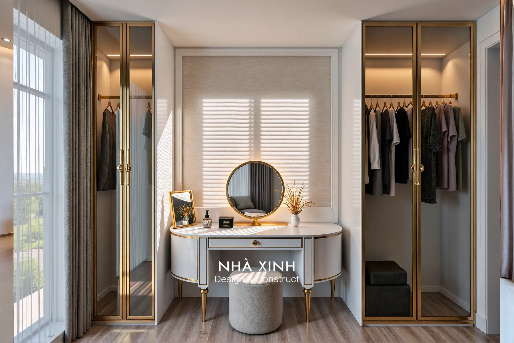Bàn ăn 8 ghế kiểu cổ điển