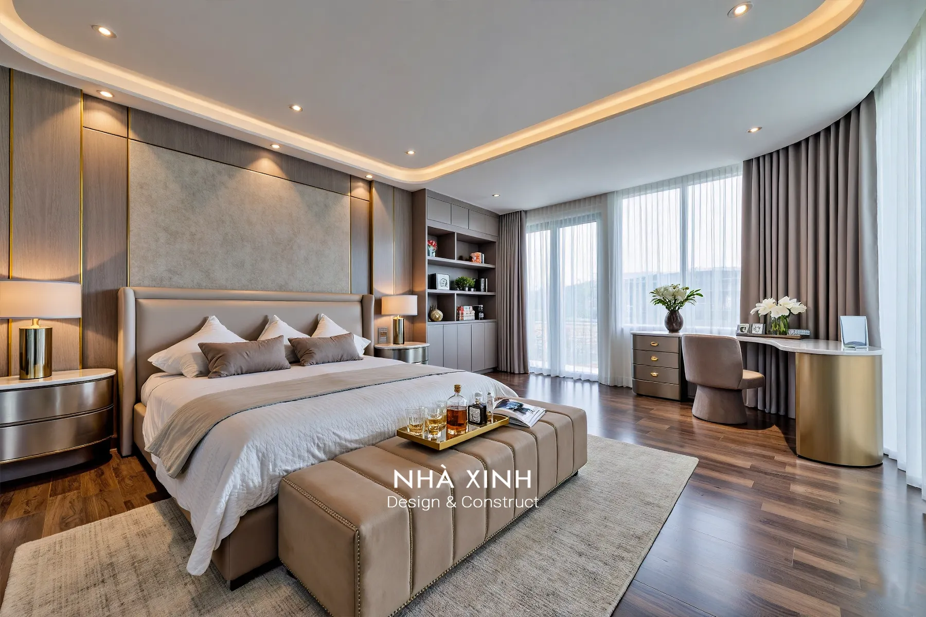 Tủ quần áo cửa lùa gương