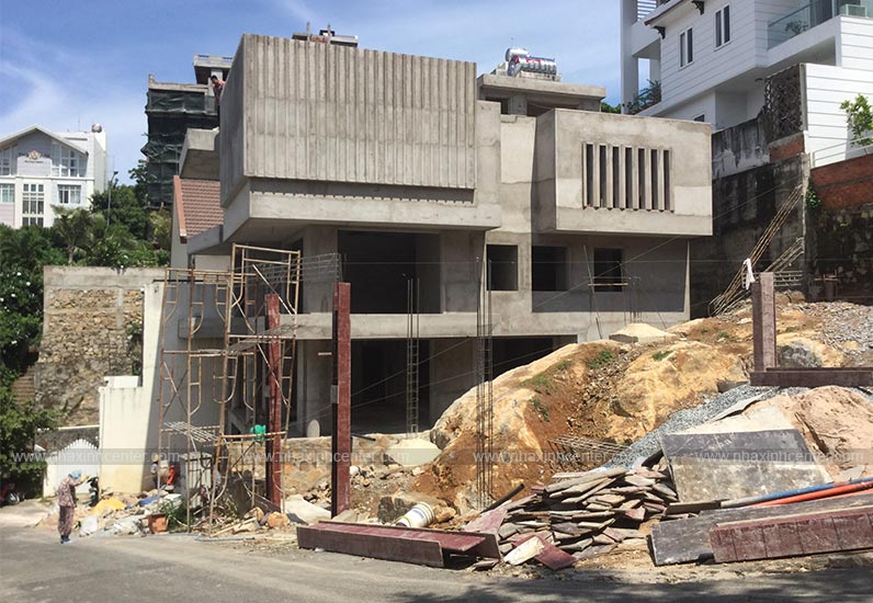 Công Trình Thi Công Biệt Thự Hiện Đại Có Hồ Bơi