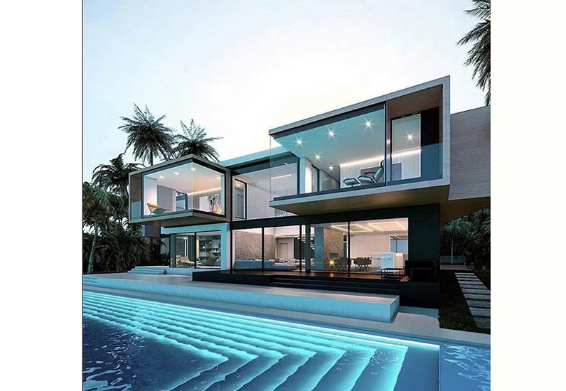 biệt thự biển có hồ bơi