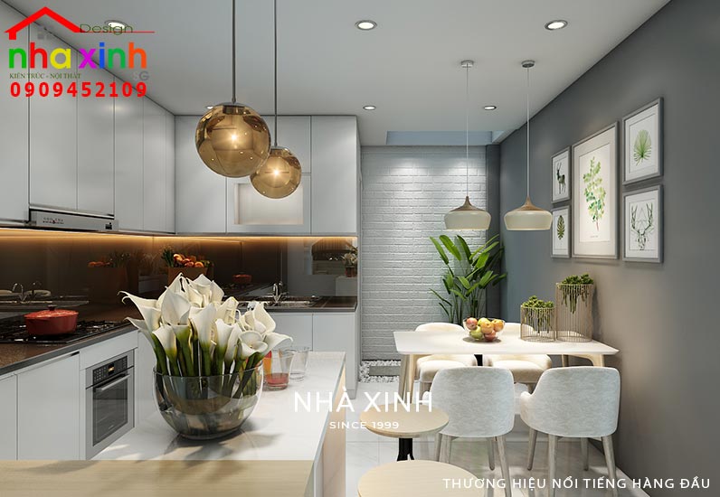 Nội Thất Nhà Phố Hiện Đại Nhiều Phòng Ngủ | Anh Hà | NT-136
