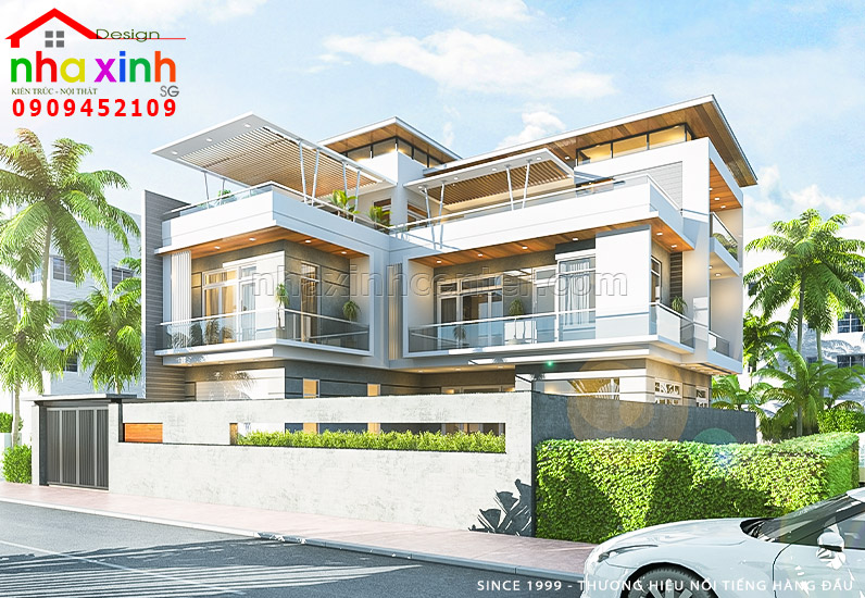 MẪU THIẾT KẾ BIỆT THỰ ĐẸP CHỊ NHƯ | PGĐ MARITIME BANK | BT-154