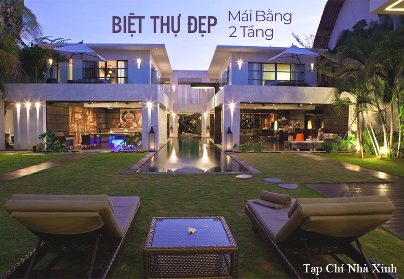 Mẫu Biệt Thự Đẹp 2 Tầng Sang Trọng | BT-102