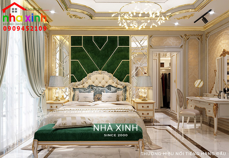Mẫu Nội Thất Biệt Thự Cổ Điển Đẹp Đậm Chất Hoàng Gia
