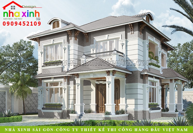 Biệt Thự Đẹp Phong Cách Tân Cổ Điển | Anh Mạnh | BT-167