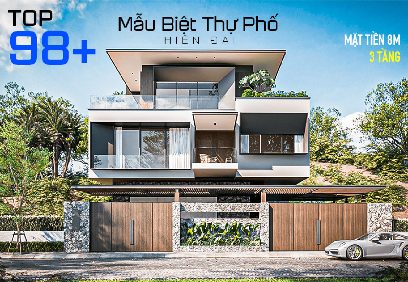 Thiết kế biệt thự phố 5 tầng đẹp sang trọng | Phan Kiến Phát Co.,Ltd