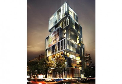 Mẫu Văn Phòng Cao Tầng Hiện Đại Đa Năng