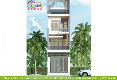 Nhà Phố Đẹp 4 Tầng Chị Thuỷ Trúc Q12 | NP-163