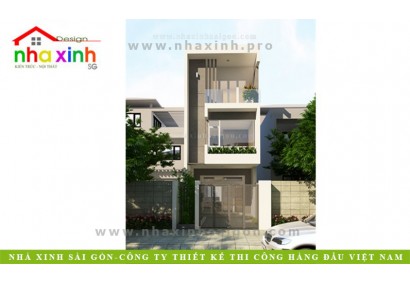 Thiết Kế Nhà Phố Đẹp Cô Tư Q3 | NP-125